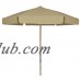 Fiberbuilt 7.5 ft. Wood Beach Umbrella with Vinyl Coated Canopy   